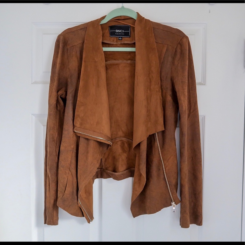 BNCI Faux suede jacket, size small